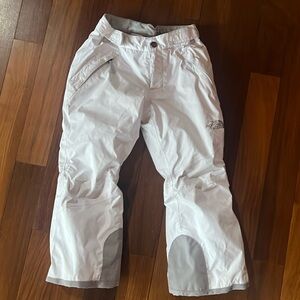 North Face snow pants size 6